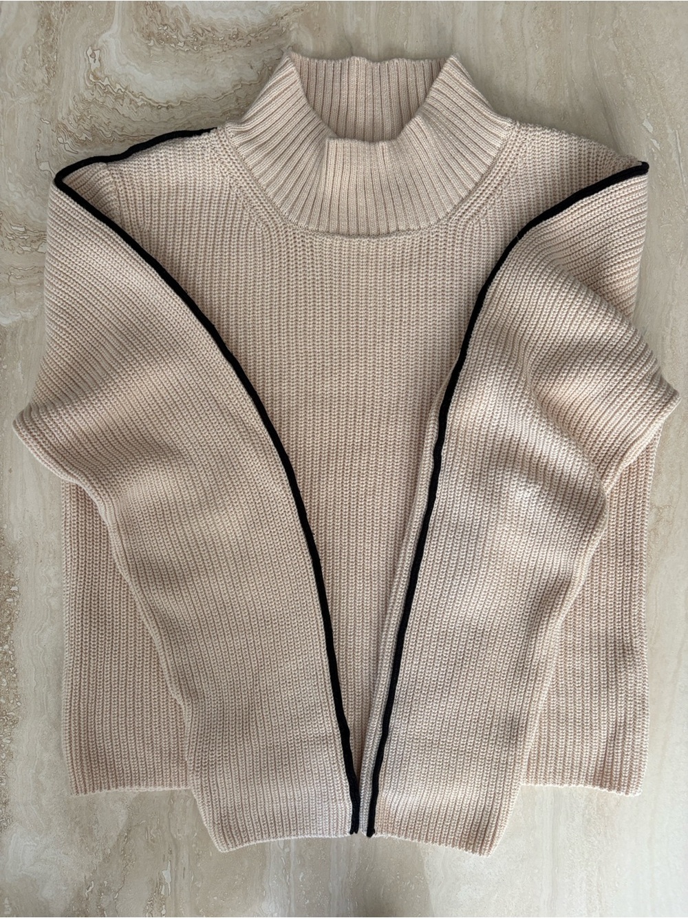 FRENCH CONNECTION CHUNKY COTTON SWEATER